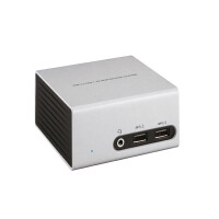 Club 3D USB 3.0 4K Mini Docking Station, Alu gebürstet, 4K @ 30 Hz über HDMI, 4x USB 3.0, DL-5900