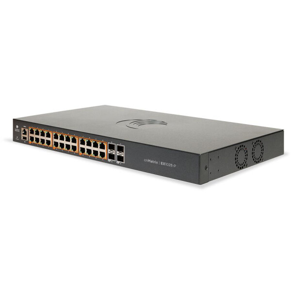 Cambium Networks EX1028-P - Managed - L2/L3 - Gigabit Ethernet (10/100/1000) - Power over Ethernet (PoE) - Rack-Einbau - 1U