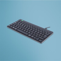 R-Go Compact Break R-Go Tastatur - QWERTZ (DE) - schwarz...