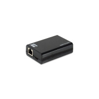 LevelOne Gigabit PoE bt to Type-C 3.0 Splitter - 10/100/1000Base-T(X) - Schwarz - Aktivit&auml;t - Link - Leistung - China - 5V - 12V - 24V - 50 W