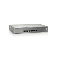 LevelOne GEP-0821 - Gigabit Ethernet (10/100/1000) - Vollduplex - Power over Ethernet (PoE) - Rack-Einbau