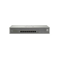 LevelOne GEP-0821 - Gigabit Ethernet (10/100/1000) - Vollduplex - Power over Ethernet (PoE) - Rack-Einbau