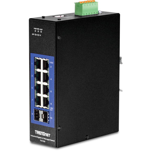 TRENDnet TI-G102i - Managed - L2 - Gigabit Ethernet (10/100/1000) - Vollduplex