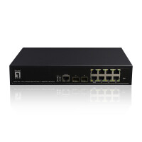 LevelOne GEP-1061 - Switch - managed - 8 x 10/100/1000...