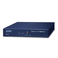 Planet VC-234G - Netzwerkbr&uuml;cke - 1000 Mbit/s - Eingebauter Ethernet-Anschluss - Blau