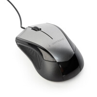 Gembird MUS-6B-01-BG - rechts - Optisch - USB Typ-A - 1600 DPI - Schwarz - Grau