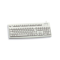 Cherry Classic Line G83-6104 - Tastatur - Laser - 104 Tasten QWERTY - Grau