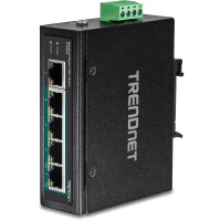 TRENDnet TI-PG50 - Unmanaged - Gigabit Ethernet (10/100/1000) - Vollduplex - Power over Ethernet (PoE) - Rack-Einbau - Wandmontage