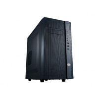 Cooler Master N200 - Mini Tower - PC - Schwarz - micro ATX - Mini-ITX - Kunststoff - Stahl - Heimb&uuml;ro