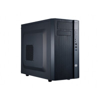 Cooler Master N200 - Mini Tower - PC - Schwarz - micro ATX - Mini-ITX - Kunststoff - Stahl - Heimbüro