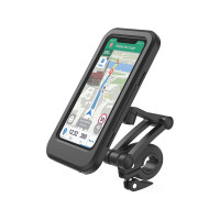 RealPower TourProtect - Handy/Smartphone - Passive Halterung - Fahrrad - Fahrrad / Auto - Schwarz