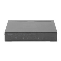 DIGITUS 8-Port Gigabit Switch, Desktop, Unmanaged,  Metallgehäuse