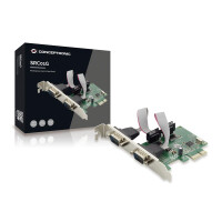 Conceptronic SRC01G - PCIe - RS-232 - PCIe 1.1 - Gr&uuml;n - China - 2,5 Gbit/s