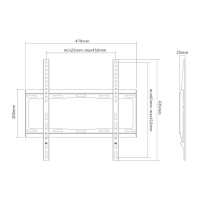 Sunne 32-55-EF - 81,3 cm (32 Zoll) - 139,7 cm (55 Zoll) -...