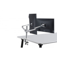 Spire Spugol-2S - 9 kg - 68,6 cm (27 Zoll) - Höhenverstellung - Silber - Weiß