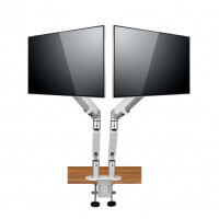 Spire Arm 2 - 9 kg - 68,6 cm (27 Zoll) - 75 x 75 mm - 100 x 100 mm - Höhenverstellung - Silber - Weiß