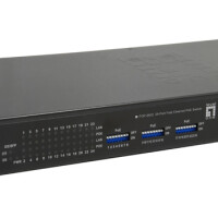 LevelOne FGP-2602W380 - Unmanaged - Fast Ethernet (10/100) - Vollduplex - Power over Ethernet (PoE) - Rack-Einbau