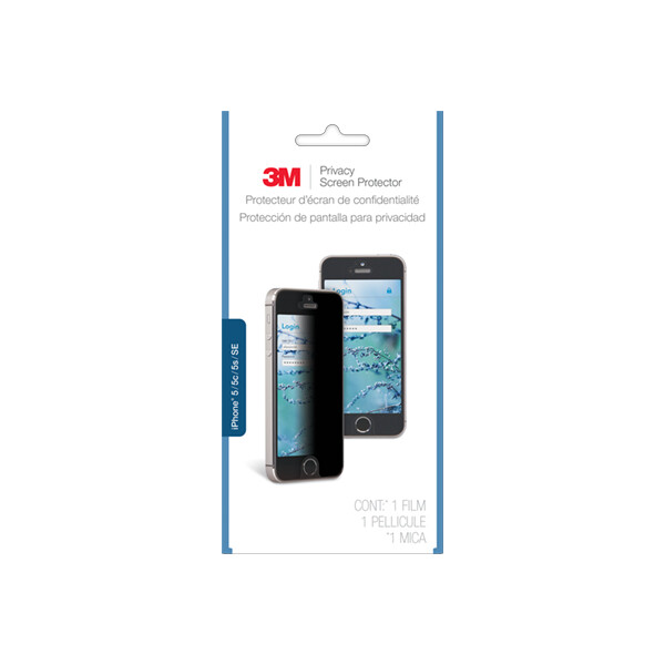 3M Privacy Screen Protector - Blickschutzfolie für Mobiltelefon (Hochformat) - für Apple iPhone 5, 5s, SE