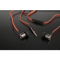 Gembird MHS-EP-LHR - Kopfhörer - im Ohr - Anrufe & Musik - Schwarz - Orange - 1,2 m - China