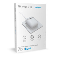 TerraTec ADD Base - Indoor - USB - Kabelloses Aufladen - Wei&szlig;