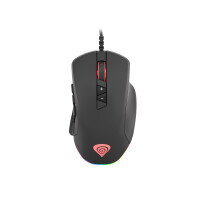 natec Mouse computer Genesis Xenon 770 NMG-1473 Optical 10200 DPI black - Maus - 10.200 dpi