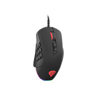 natec Mouse computer Genesis Xenon 770 NMG-1473 Optical 10200 DPI black - Maus - 10.200 dpi