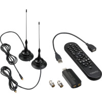 TerraTec T5 - DVB-T - USB - Schwarz - 2 Signalempf&auml;nger - 480 mA - 72 mm