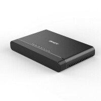 Lindy 43359 - SSD - Serial ATA III - M.2 - USB 3.2 Gen 2 (3.1 Gen 2) Type-C - Schwarz - Aluminium - Kunststoff