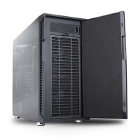 Nanoxia Geh Deep Silence 8 - Pro TG USB 3.1 - mATX/ATX w.ODD - ATX - ATX - Micro/Mini/Flex-ATX