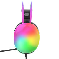 Cian Technology GmbH INCA Gaming Headset IGK-X8S 7.1 USB RGB-LED schwarz - Headset
