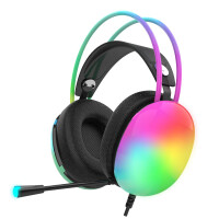 Cian Technology GmbH INCA Gaming Headset IGK-X8S 7.1 USB RGB-LED schwarz - Headset