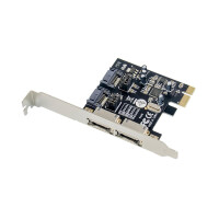 Conceptronic CSATA600EXI - PCIe - SATA - eSATA - Schwarz...