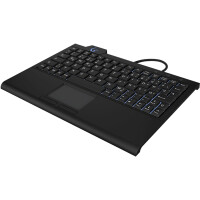 KeySonic KSK-3210ELU Super-Mini Tastatur DE-Layout...