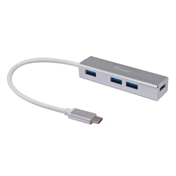 Equip 128958 - USB 3.2 Gen 1 (3.1 Gen 1) Type-C - USB 3.2 Gen 1 (3.1 Gen 1) Type-A - 5000 Mbit/s - Silber - Aluminium - Windows 10 - Windows 7 - Windows 8