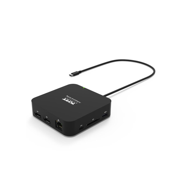 PORT Designs 901907 - Kabelgebunden - USB 3.2 Gen 1 (3.1 Gen 1) Type-C - 85 W - Schwarz - SD - 4K Ultra HD