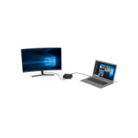 PORT Designs 901907 - Kabelgebunden - USB 3.2 Gen 1 (3.1 Gen 1) Type-C - 85 W - Schwarz - SD - 4K Ultra HD