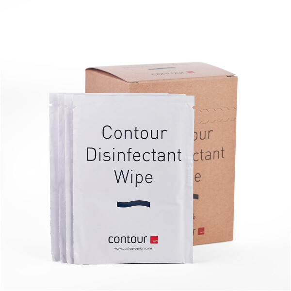 Contour Design Contour Disinfectant Wipe - 20 Stück(e) - Weiß - 70% - 24 g - 37 g - 200 g