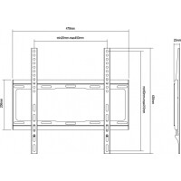 Equip 650310 - 81,3 cm (32 Zoll) - 139,7 cm (55 Zoll) -...