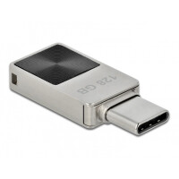 Delock 54085 - 128 GB - USB Typ-C - 3.2 Gen 1 (3.1 Gen 1) - 100 MB/s - Ohne Deckel - Silber