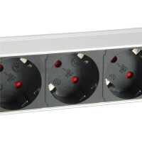 Equip 333309 - 1,8 m - 7 AC-Ausgänge - Indoor - Typ F - Typ F - 1,5 mm²
