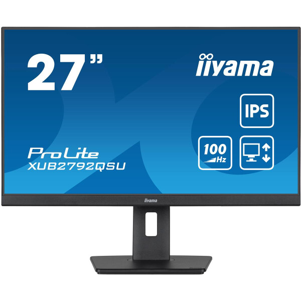 Iiyama 27iW LCD Business WQHD IPS - Flachbildschirm (TFT/LCD)
