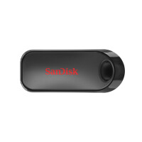 SanDisk Cruzer Snap - 128 GB - USB Typ-A - 2.0 - Dia - 6,1 g - Schwarz