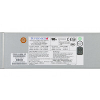 Supermicro PWS-1K68A-1R - 800 W - 100 - 240 V - 1600 W - 50 - 60 Hz - 7 - 11 A - Aktiv