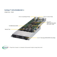 Supermicro SuperServer F618R2-RC1+ - Intel&reg; C612 - LGA 2011 (Socket R) - 9,6 GT/s - QuickPath Interconnect (QPI) - 55 MB - Intel&reg; Xeon&reg;