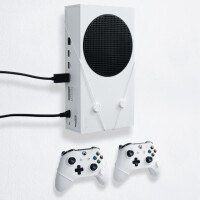 Floating Grip Xbox Seriex S Wall Mount - Bundle White -...
