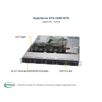 Supermicro SuperServer 1029P-WTR - Intel® C621 - LGA 3647 (Socket P) - Intel - 10,4 GT/s - Intel® Xeon® - DDR4-SDRAM