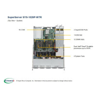 Supermicro SuperServer 1029P-WTR - Intel® C621 - LGA 3647 (Socket P) - Intel - 10,4 GT/s - Intel® Xeon® - DDR4-SDRAM