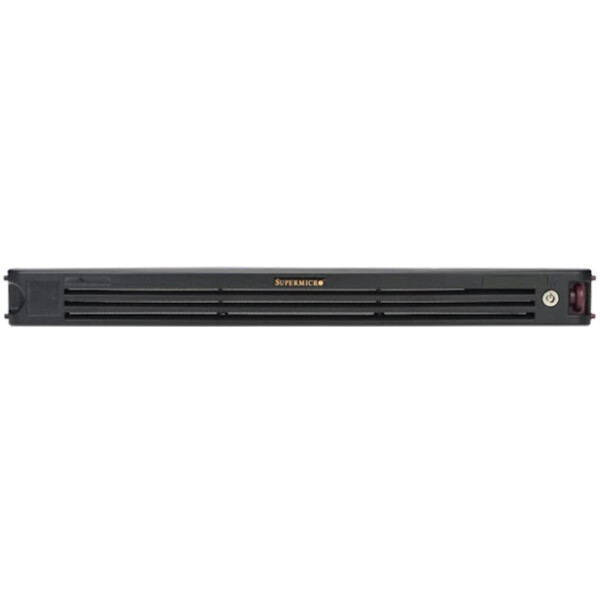 Supermicro MCP-210-11601-0B - Frontabdeckung - Schwarz - 1U - SC113 - SC113M - SC116 - SC119(U)* - SC514