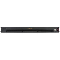 Supermicro MCP-210-11601-0B - Frontabdeckung - Schwarz - 1U - SC113 - SC113M - SC116 - SC119(U)* - SC514