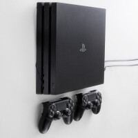 Floating Grip Playstation 4 Pro and Controller Wall Mount...